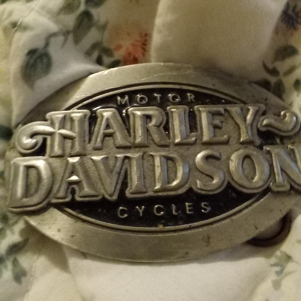 Authentic Harley Davidson belt buckle